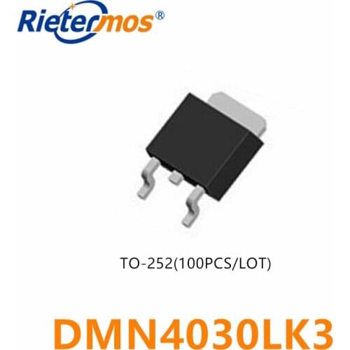100PCS N-CHANNEL 40V DMN4030LK3 DMN4030 4030LK3 4030 TO252 HIGH QUALITY