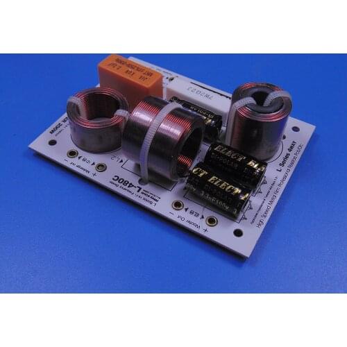 2pcs KASUN L-480C 3 Way 4 Unit 200W Hi-Fi Audio Speaker Frequency Divider Crossover Filters