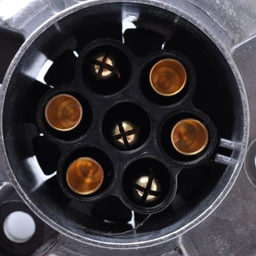 Trailer Accessories 12V 7Pin Plastic Caravan Trailer Adapter Trailer Socket Trailer Accessories Parts Caravan Accessories