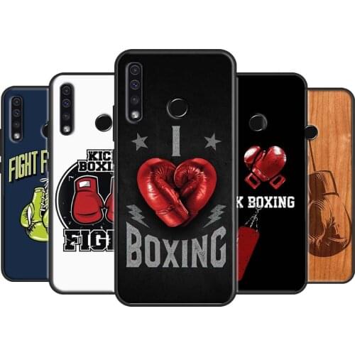 Box Boxing Kick Boxing Fight For Huawei Nova 5T P Smart 2019 P20 P40 P30 Pro Honor 10X Lite 9X 9S 8S 8X 20 10i Case