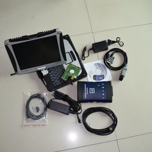 For g-m mdi gds2 diagnostic-tool with software for CF19 4GB Laptop for G-M MDI with WIFI free dhl ready to use