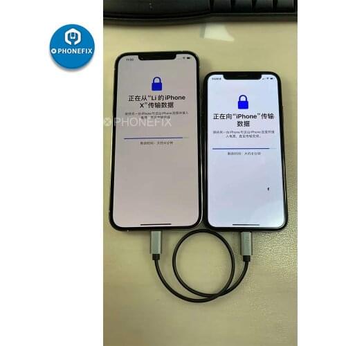 Lightning To Lightning OTG IOS Adapter Line for IPhone IPad Photo Video Chat Record Data Migration USB Cable