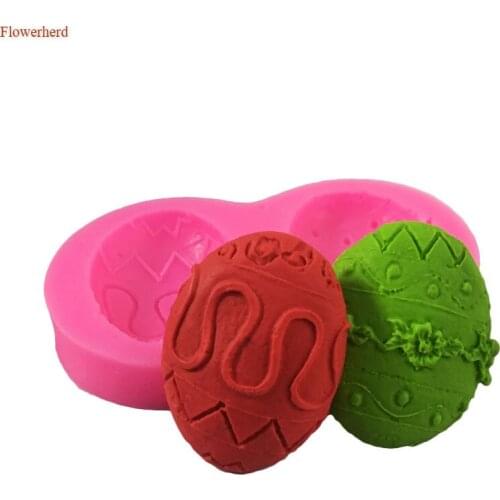2019 New Cake Decorating Tools Christmas Egg Fondant Silicone Mold DIY Baking Cake Decorations Tool Chocolate Biscuit Mold