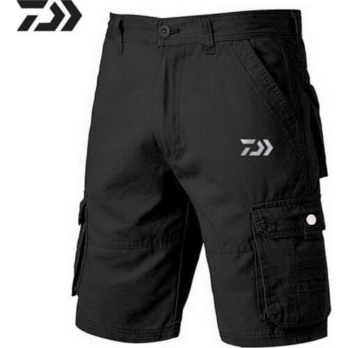 2021 New Daiwa Fishing Shorts Summer Sport Cotton Quick Dry Men Fishing Clothing Plus Size Daiwa Breathable Fishing Pants S-7XL