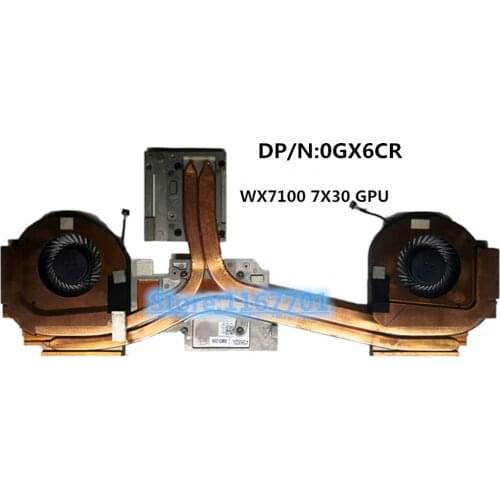 New Laptop/Notebook CPU/GPU cooling Radiator heatsink&Fan for Dell Precision 7740 M7740 0C7RDC 05VCW8 069PVF 0FHD64 0GX6CR