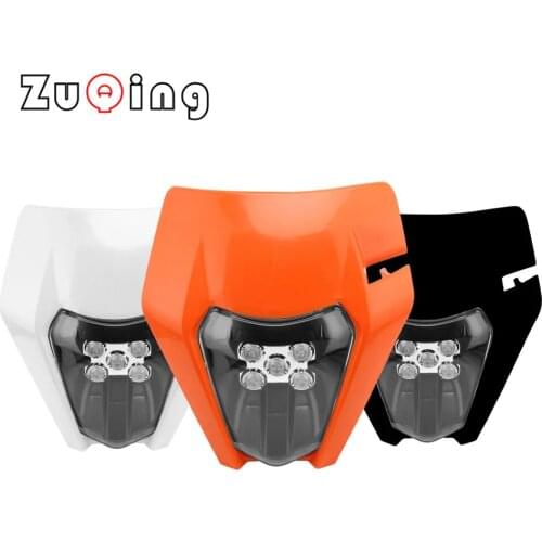 New Motorcycle LED Headlight Headlamp Head Lamp Light For KTM EXC EXCF XC XCF XCW XCFW SX SXF 125 150 250 300 350 450 530