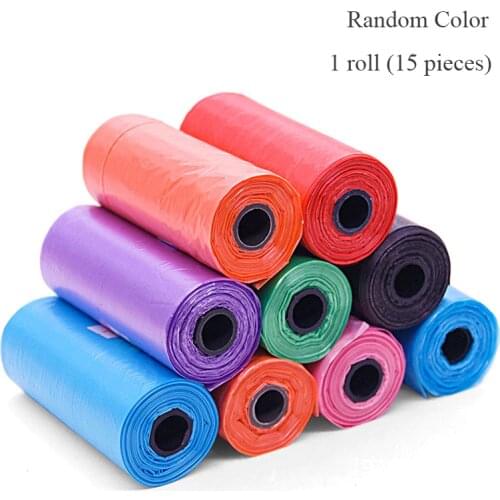 Pet Dog Poop Bags Dispenser Collector Scoop Holder Puppy Cat Pooper Scooper Bag Small Rolls Outdoor Clean Pets Supplies