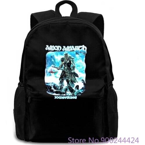 AMON AMARTH JOMSVIKING DEATH METAL CHILDREN OF BODOM AMORPHIS NEW BLACK Cool women men backpack laptop travel school adult
