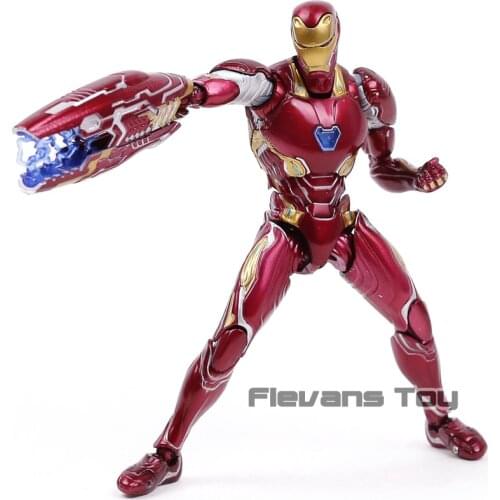 SHF Iron Man MK50 Mark XLX PVC Action Figure Collectible Model Toy