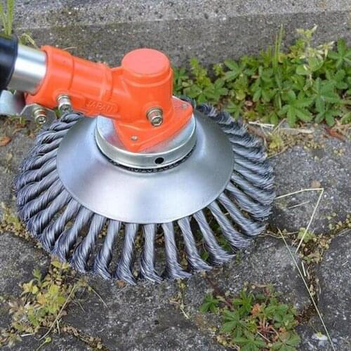 Weed Steel Wire Trimmer Head Plants Grass Cleaning Lawn Mower Supplies 6inch Garden Weeding Tools Replace Parts