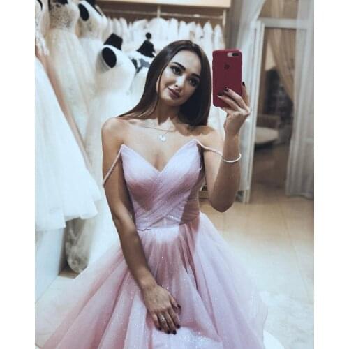 2021 Elegant Custom Made Long Prom Dresses Shinning Ruffles Sexy Evening Dress Party Plus Size For robe de soirée de mariage