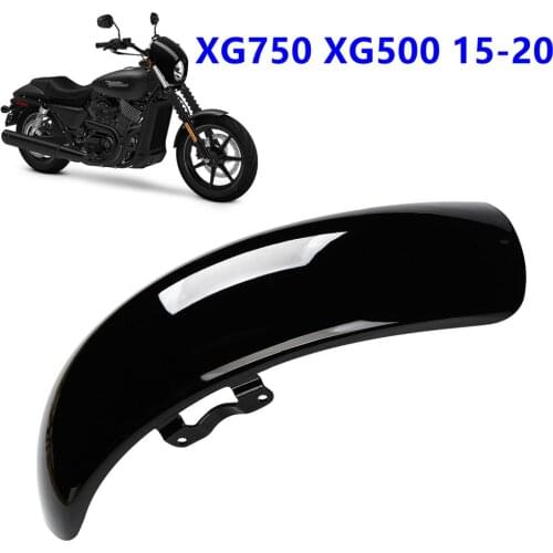 Motorcycle MGloss Black Motorcycle Mudguard Front Fender Guard For Harley Davidson Street XG750 XG500 2015-2020 XG 750 XG 500