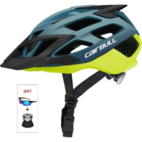 CAIRBULL Road Mountain Bike Helmet Ultralight DH MTB All-terrain Men Women Bicycle Helmet Sports Riding Cycling Helmet