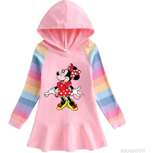 Disney Kids Autumn Winter Dress For Girls Baby Girl Dress For Christmas Party Children Clothing Long Sleeve Princess Dress
