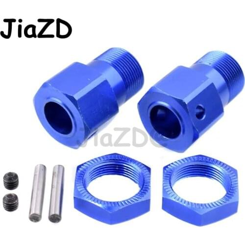 Aluminium Alloy HSP 50025 Wheel Mount+Nut+Shaft For 1:5 Gasoline Truck 94050 94051 94053 RC Car Accessories Y07