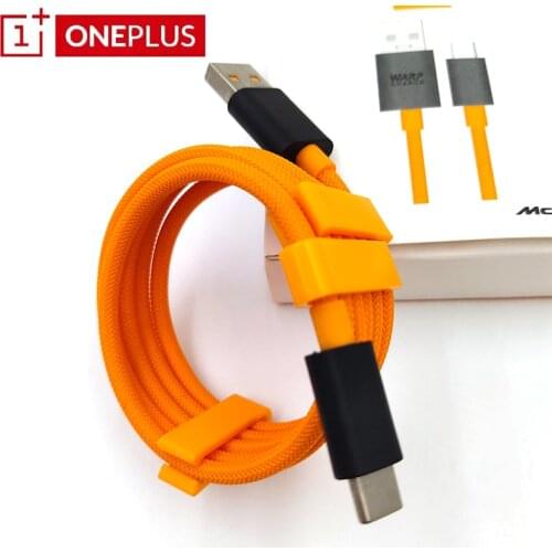 Oneplus 7 7t Pro Mclaren Cable USB Type C warp Dash Charge Fast Charging Nylon Data Line For One plus 6T 6 5T 5 3T 3 2