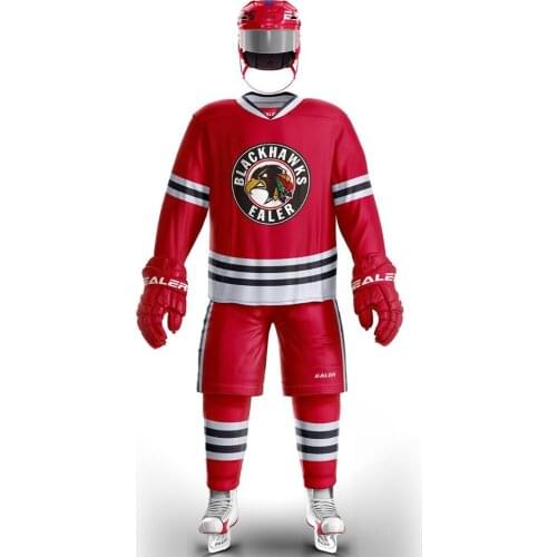 Cool hockey Chicago ice hockey jerseys in stock