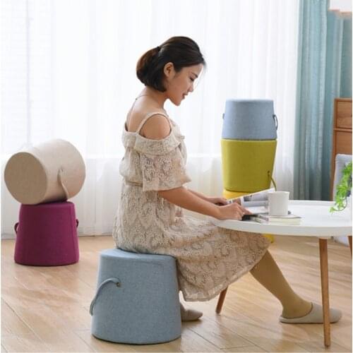 Fashion home kids adult coffee table stool small bench furniture saddle stools vanity chair