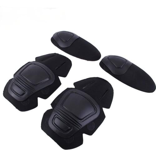 Frog Suit Knee Pads Elbow Support Paintball Airsoft Tactical Kneepad Interpolated Knee Protector Set Gear Combat