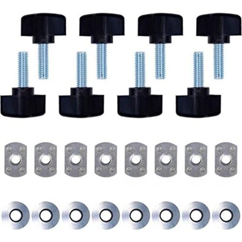 Car Roof Useful Durable accessories 8 pcs Set Screws Hardtop Quick Removal Bolts Thumb Screws Ring Tie Down Anchors