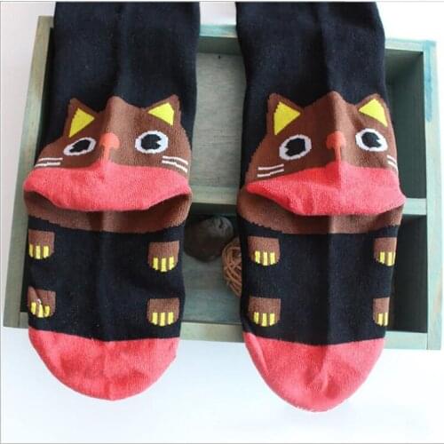 Useful Spring/Autumn Childrens Tights For Girls Kids Children Cute Cat Soft Cotton Pantyhose Stocking Dance Tight Brand New