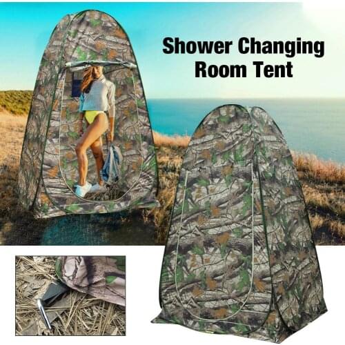 Portable outdoor dressing tent/photography tent Privacy Shower Toilet Camping Pop Up Tent Camouflage/waterproof/UV function