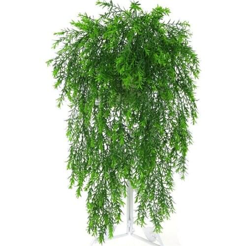 5 fork plant rattan lily hanging wall hanging orchid basket living room home wedding decoration flower artificial plant 2019