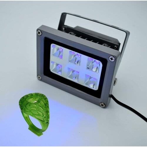 GEEETECH UV LED Lights Resin Solidify Photosensitive Curing Lamp for SLA/DLP 3D Printer 405nm 60W Output Affect