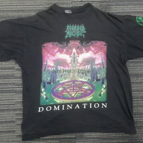 Vintage 1995 MORBID ANGEL Domination European tour shirt