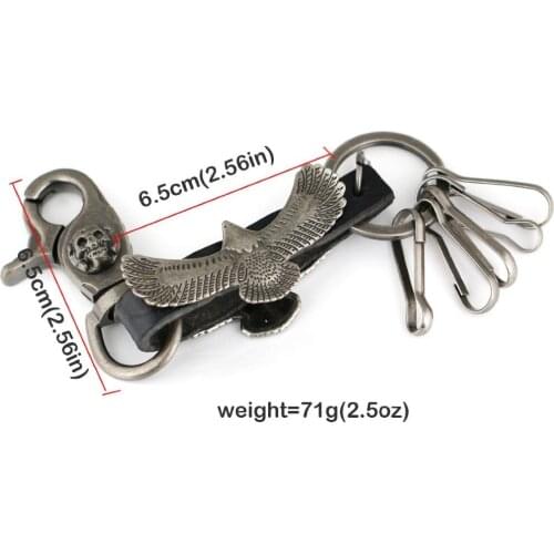 High quality eagle keychain key ring hawk key chain key holder sleutelhanger creative portachiavi chaveirollaveros hombre