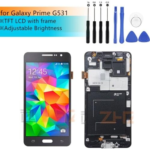 For Samsung GALAXY Grand Prime lcd g531h lcd display Touch Screen digitizer Assembly G531f G531 G531FZ with frame Repair Parts