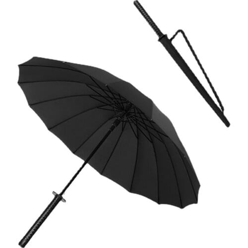 Sword Katana Umbrella Long Handle Large Uv Protection Business Umbrella Windproof Adult Sombrilla Playa Rain Gear BD50UU