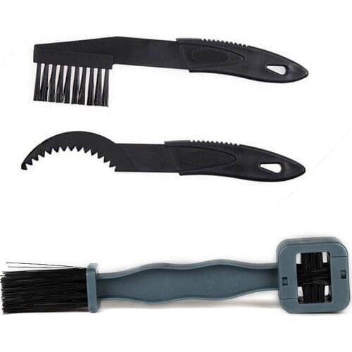 1/2/3Pcs Plastic Motorcycle Bicycle Chain Clean Brush Gear Grunge Brush MTB Bike Machine Washer Brush Scrubber Cycling Clean Kit