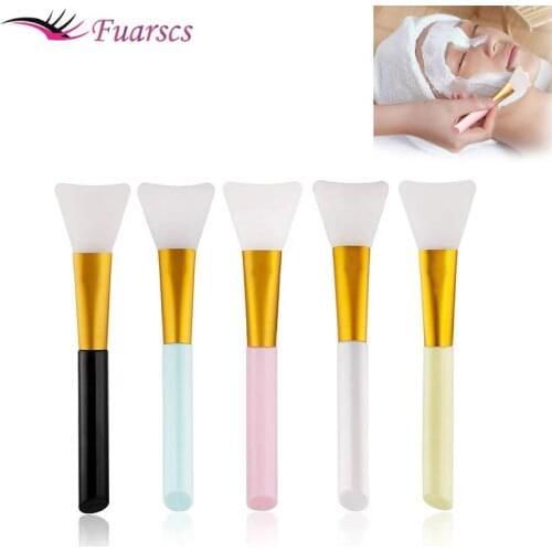 1pc Professional Makeup Brushes Face Mask Brush Silicone Gel DIY Cosmetic Beauty Tools Soft Concealer Brush Women Skin Face Care