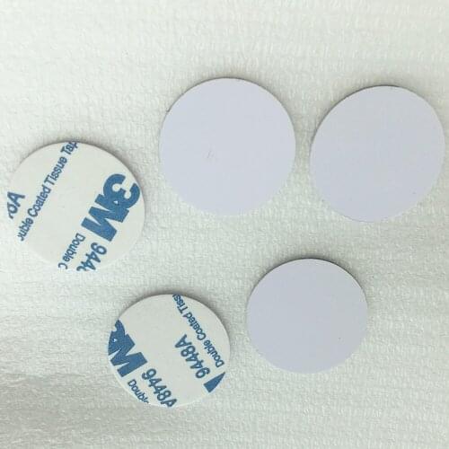 13.56Mhz M1k S50 Coin Tag 0 Block writable UID changeable Round Card Ultra thin