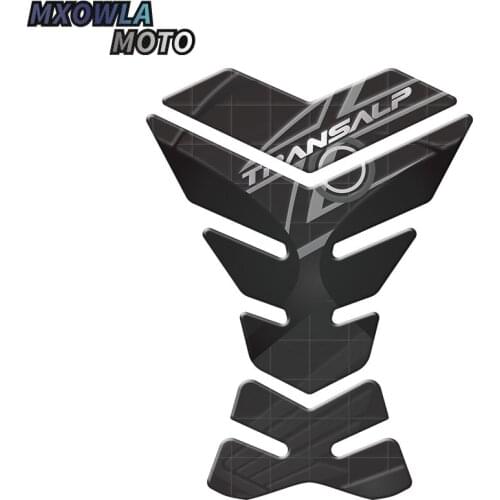 4 Colors For Fit HONDA TRANSALP Motorcycle TANK PROTECTOR Gas Cap Pad Filler Protector Sticker Decal