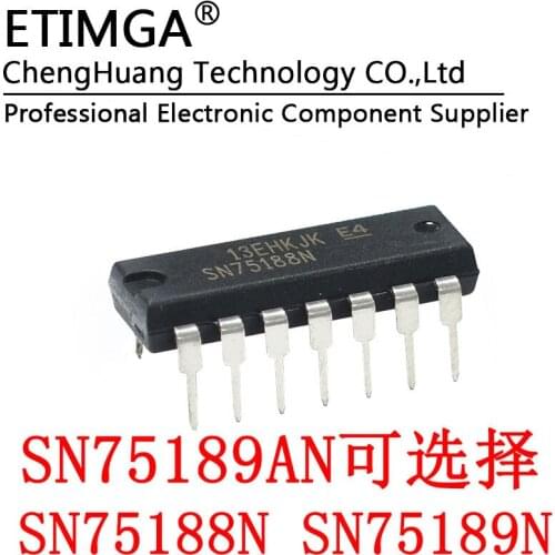 5PCS/LOT SN75189N SN75189AN SN75188N DIP14