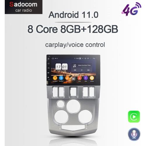 720P 8" DSP PX6 Android 10.0 4GB RAM 64GB Car DVD Player For Renault Logan L90 GPS Glonass multimedia autoradio car radio 5.0