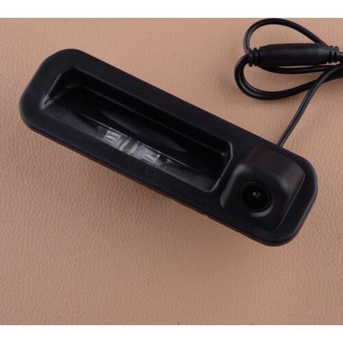Black Car Rear View Backup Parking Reverse Camera Fit For Ford Focus Mk3 2012 2013 With Built-in Light