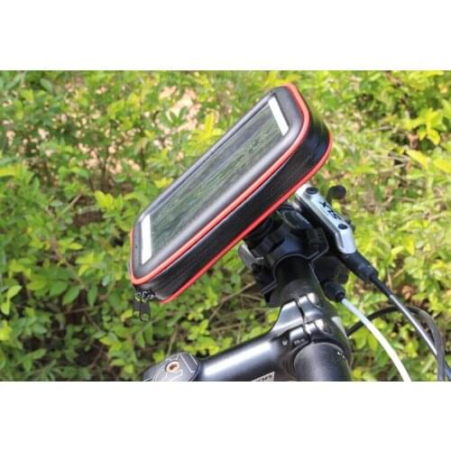 Touch Screen Bicycle Bike Motorcycle Phone Holders Stands Case Bags For Meizu E3/E2/M6s/M6 Note/Pro 7 Plus/M5c/MX5e/M5s/m3x/U20