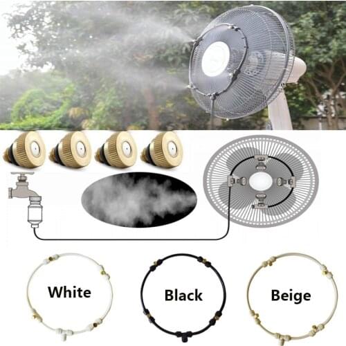 16 inch (dia,400mm) Home & Garden Water Misting Fan Ring sprayer garden nebulizer for cooling