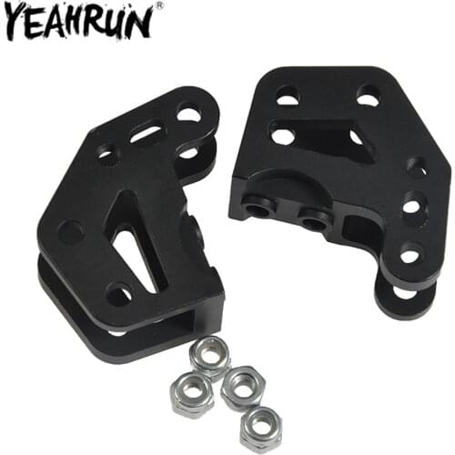 YEAHRUN RC Car Shock Absorber Mount Metal Damper Seat for 1/10 RC Crawler Car Axial Wraith 90018 Upgrade Parts