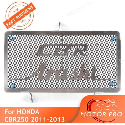 Motorcycle Radiator Grille Protective Grill Cooler Guard For Honda CBR250R 2011 2012 2013 CBR 250 R CBR250 250R