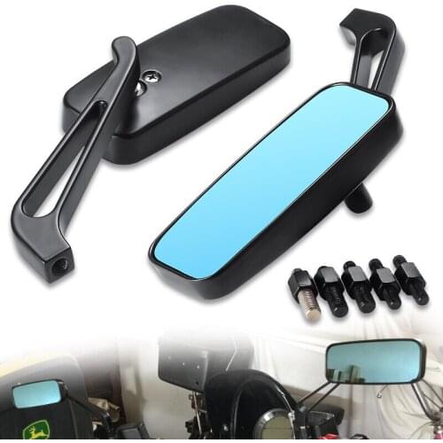 Motorcycle Rearview Mirror 8mm 10mm Aluminum 360 dergree adjustable Mirror for Street Bikes for Chopper for Cruiser for Bobbe