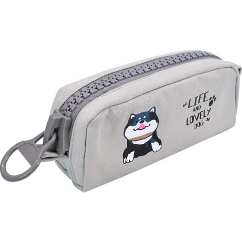 Cartoon Pencil Bag Brush Wrap Holder Pencil Case Cosmetic Makeup Coin Pouch Box Pencils Pouch Stationery Pencil Bag School 2021