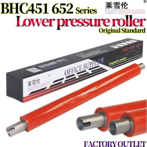 Lower Sleeved Roller Pressure Roller For Use in Konica Minolta Bizhub C451 C550 C650 C452 C552 C652 A0P0R73466 A00JR72255