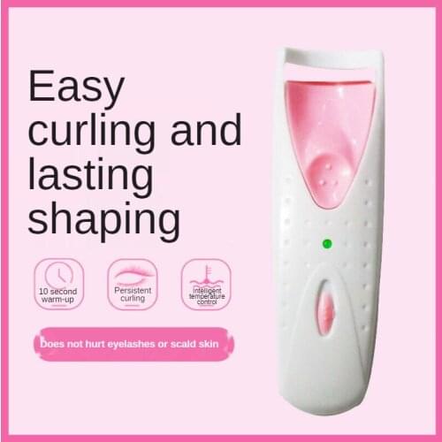 New Womens Makeup Electric Heated Eyelash Curler Long-term Eyelash Perm Heated Clip Accessories Beauty