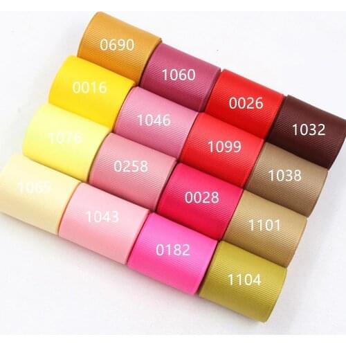 169196 , 38mm Solid Color Grosgrain Ribbon 10 yards , DIY handmade clothing accessories , Jewelry & Accessories