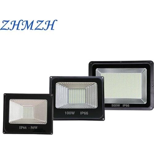 ZHMZH LED Project-light Lamp High PF Waterproof IP65 IP66 Outdoor Floodlight Searchlight Advertising Flood Lights 50W 100W 500W