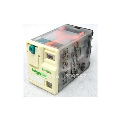 1 set Relay RXM2AB2BD 24VDC with socket